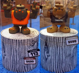 toobigfoot mhi and brown version figures